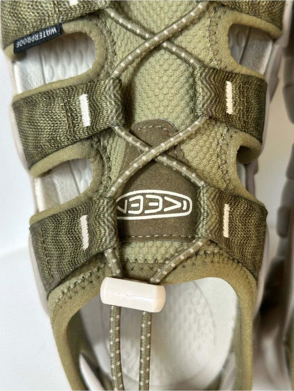 KEEN Hyperport H2 Sport Water Closed Toe Sandals Green Olive Taupe Men's Size 11